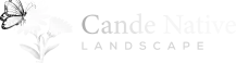 Cande Native Landscape Logo White